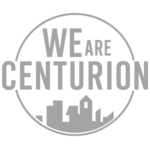 We Are Centurion Logo Grey Bernardi Media-min