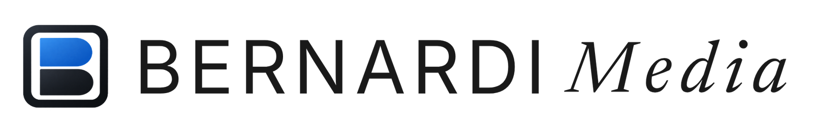Bernardi Media Logo 2026 v2 blue